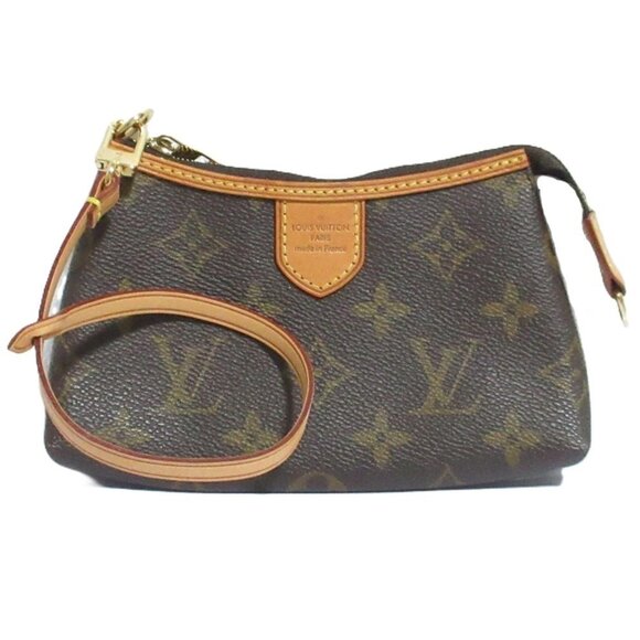 LOUIS VUITTON Brown Monogram Pouch - Picture 1 of 13